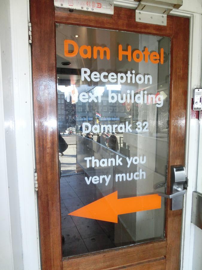 Dam Hotel Amsterdam Exterior foto